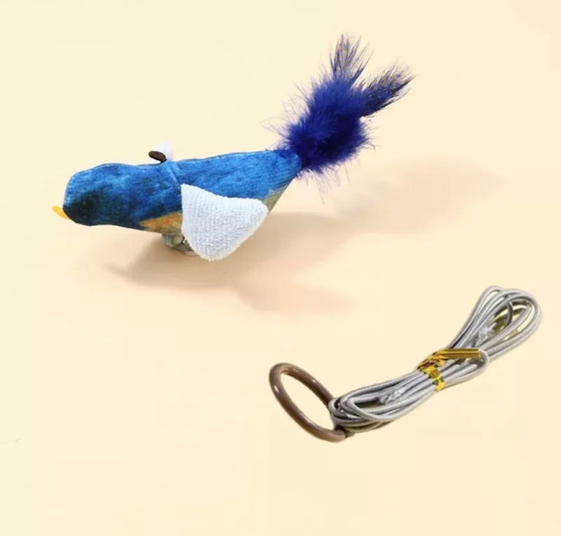 Brinquedo Interativo de Pássaros para Gatos – Diversão e Caça Indoor
