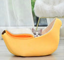 Cama Banana para Gatos – Divertida, Quentinha e Aconchegante