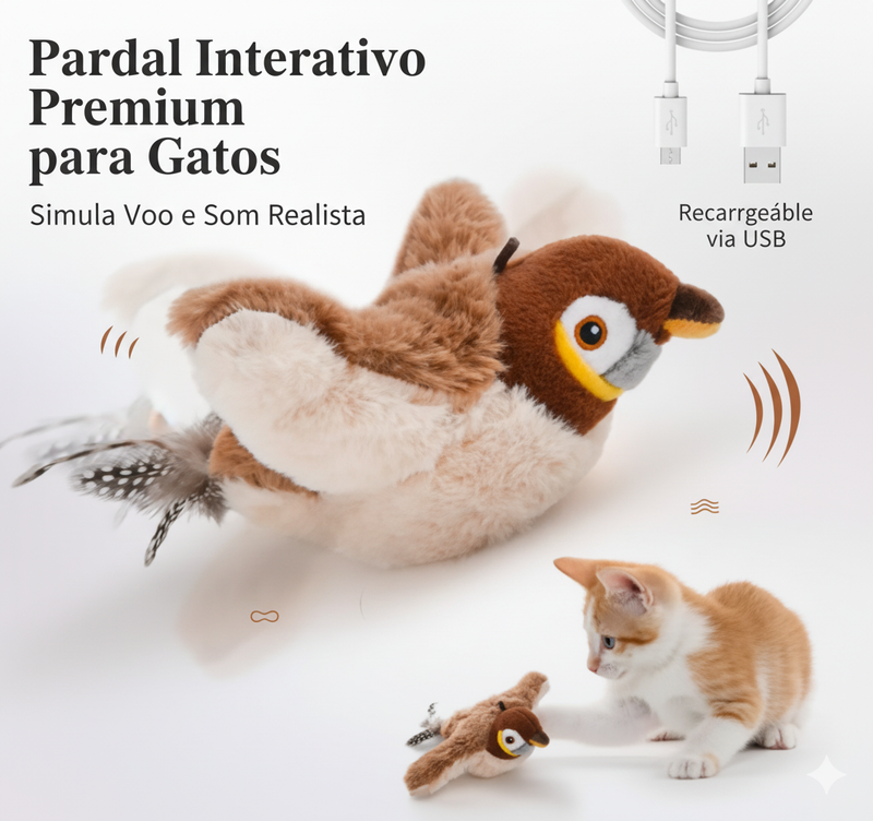Brinquedo interativo com Catnip elétrico Para Gatos Brinquedo de pelúcia com ruído ativado por toque para animais de estimação USB recarregável